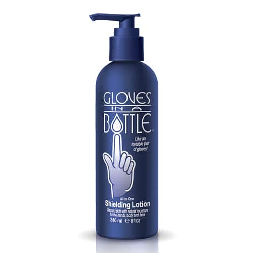 Gloves In A Bottle 240 ml met pomp, beschermt en herstelt de droge gevoelige huid