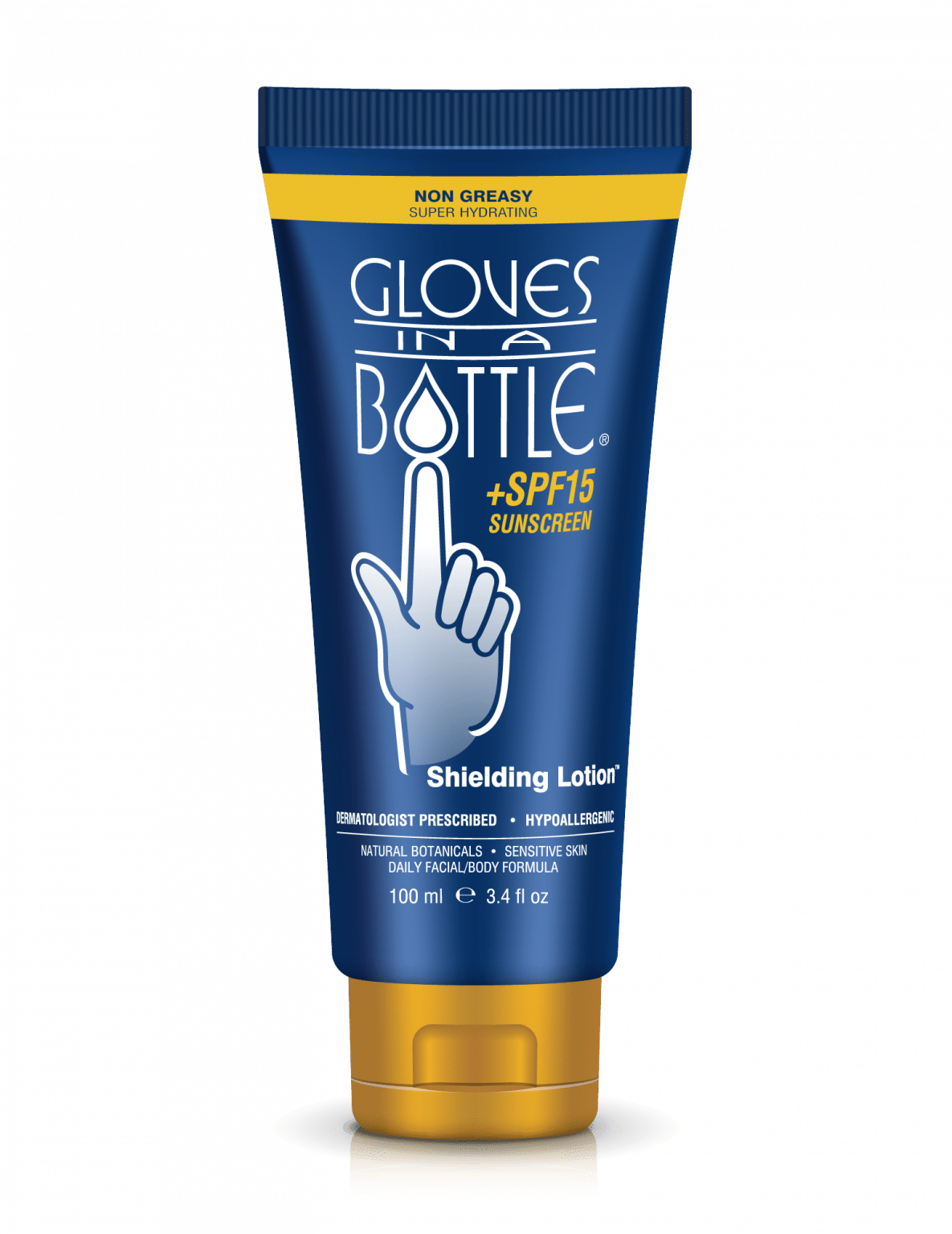 Hand en voetsyndroom, verlichting en bescherming Gloves In A Bottle